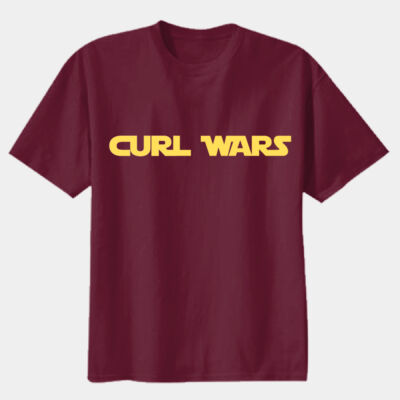 Curl Wars - Youth Heavy Cotton T-Shirt Thumbnail