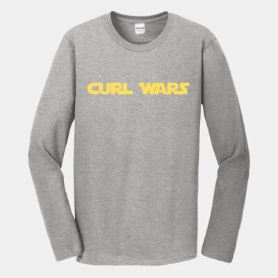 Curl Wars - Softstyle ® Long Sleeve T Shirt Thumbnail