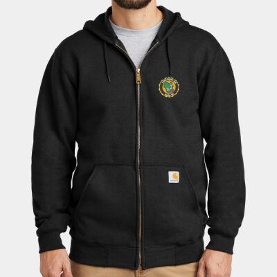 Racine Curling Club - Midweight Hooded Zip Front Sweatshirt Thumbnail
