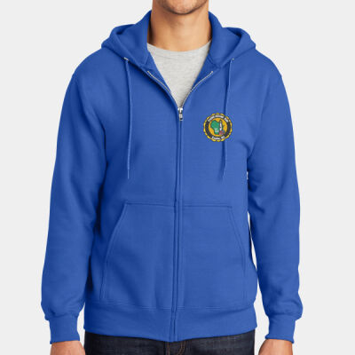 Racine Curling Club - Tall Essential Fleece Full Zip Hooded Sweatshirt Thumbnail